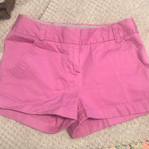 Pink/ purple j crew shorts